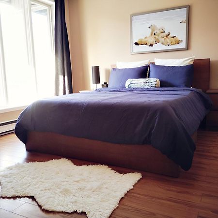 Condo Sur 2 Niveaux Avec Magnifique Vue Sur La Montagne Stoneham Ngoại thất bức ảnh